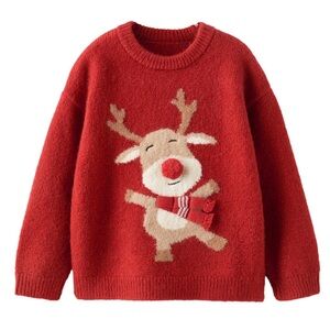 Red Reindeer Sweater